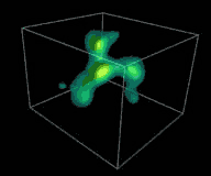 3D-модель структуры, полученная по изображениям телескопа Subaru