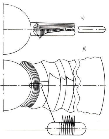 Схема внутренней части субди́сков
