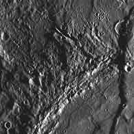 Длинный эскарп на Меркурии