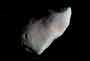 Снимок астероида Гаспра с близкого расстояния, переданный КА «Галилео».