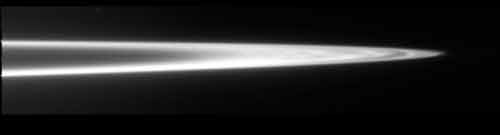 Система колец Юпитера сфотографированная аппаратом Галилео