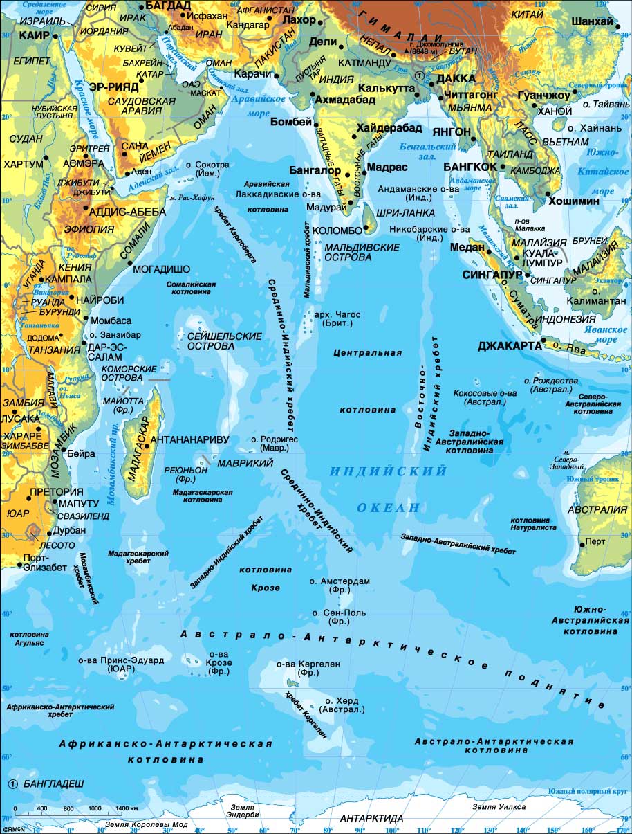 Контурная карта 7 класс атлантический океан 16 страница