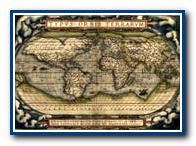 Карта мира Абрахама Ортелиуса
